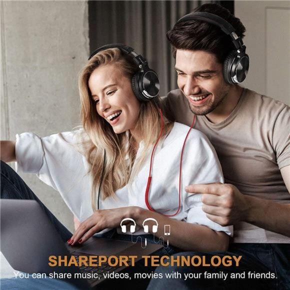 Wired Over Ear Headphones Hi-Res Studio Monitor & Mixing DJ Stereo Headsets - Picture 6 of 6